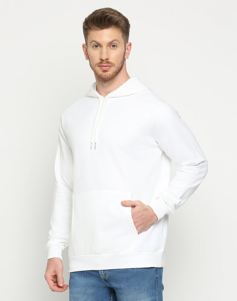 WHITE : RELAXED PULLOVER