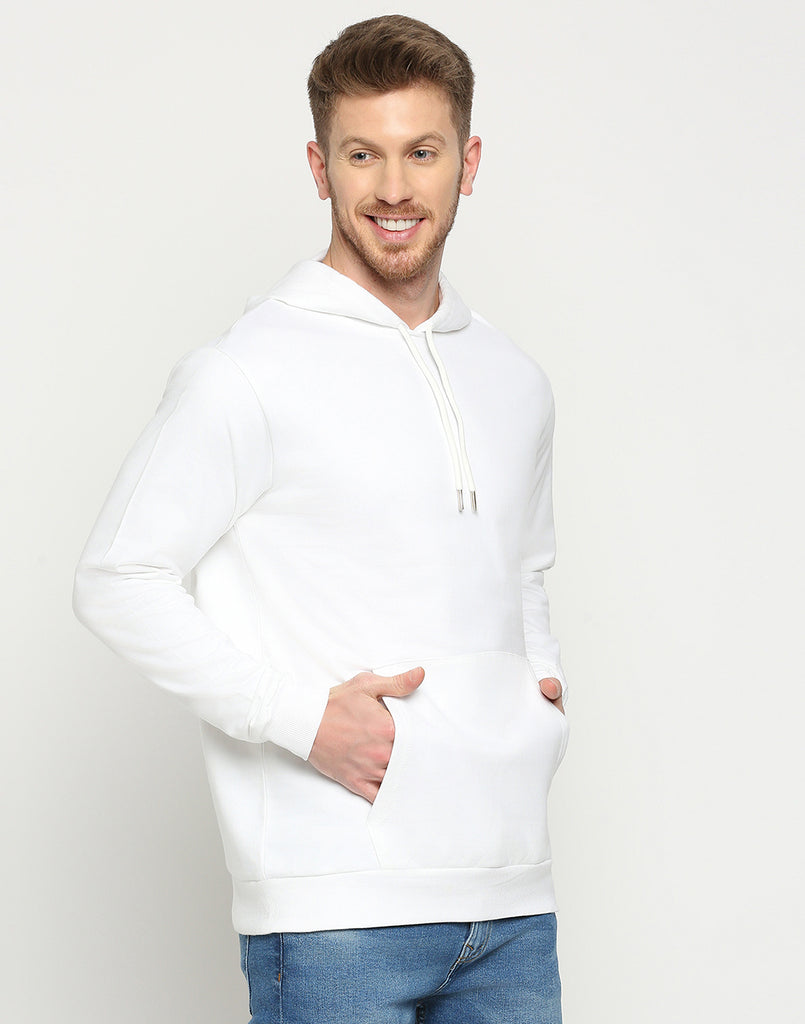 WHITE : RELAXED PULLOVER