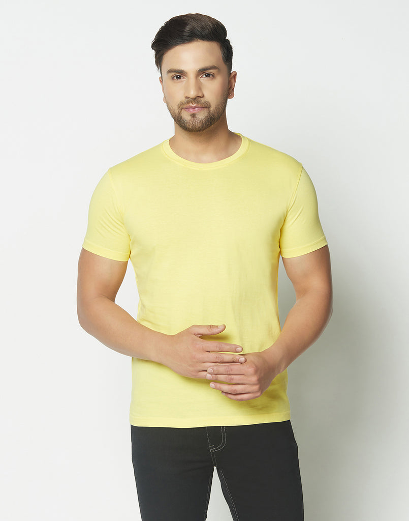 Crew-Neck Lemon T-shirt