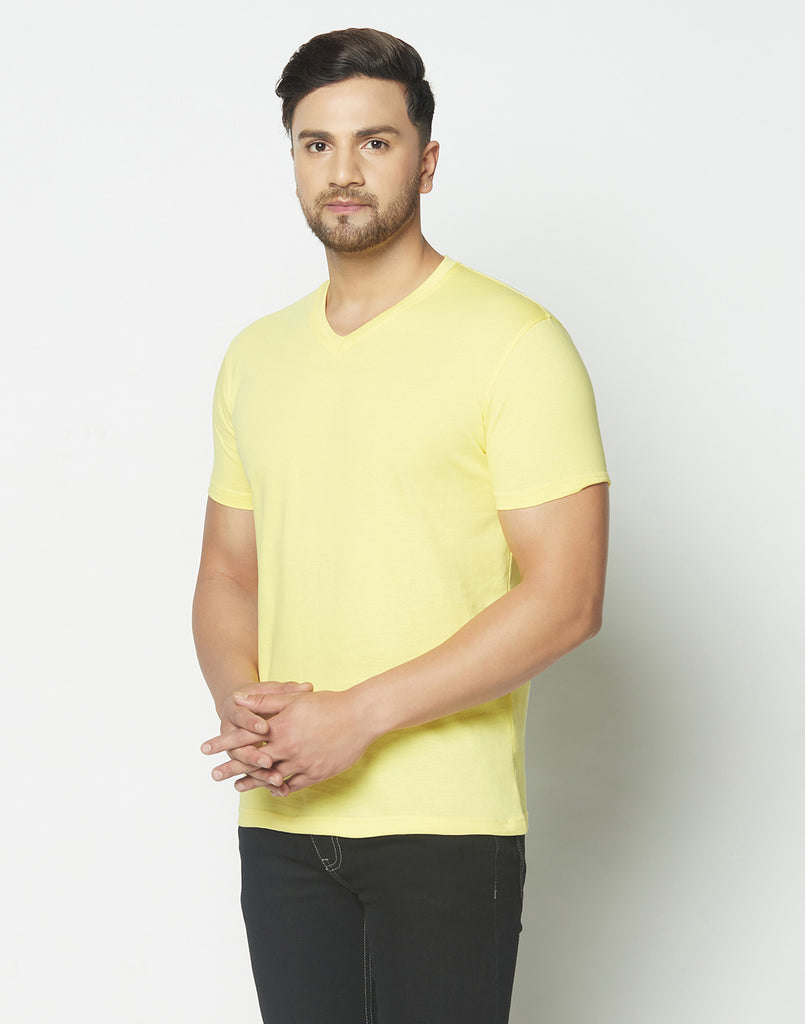 V-Neck Lemon T-shirt