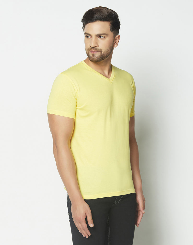 V-Neck Lemon T-shirt