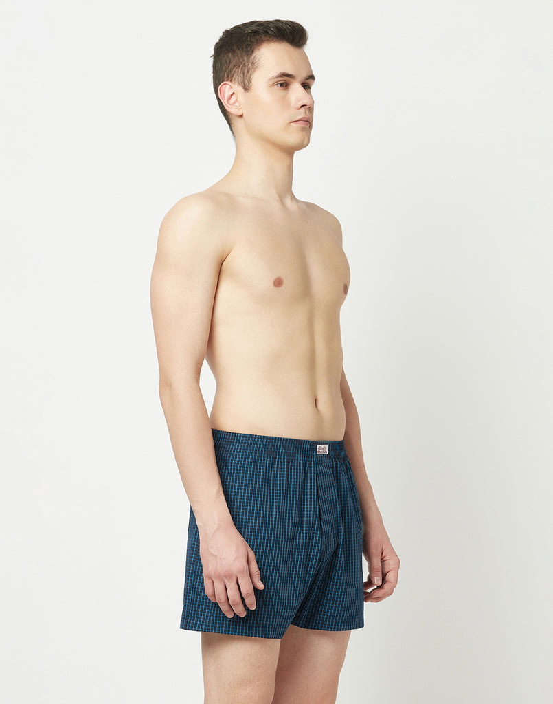 Buy 1 PK - Essential Breezy Cotton Woven Boxers at Best Price In