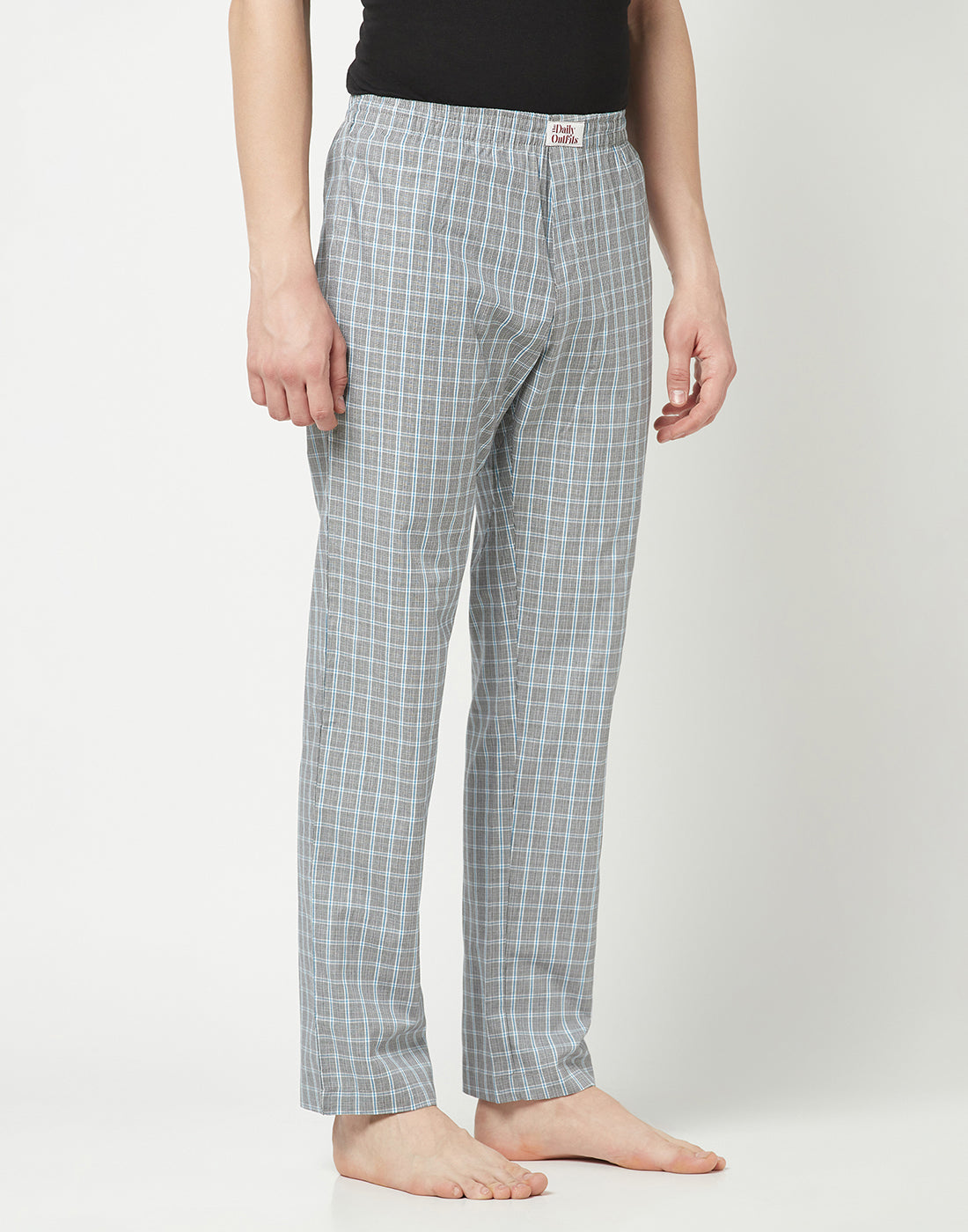 Dupplin Checked Cotton Woven Pyjamas