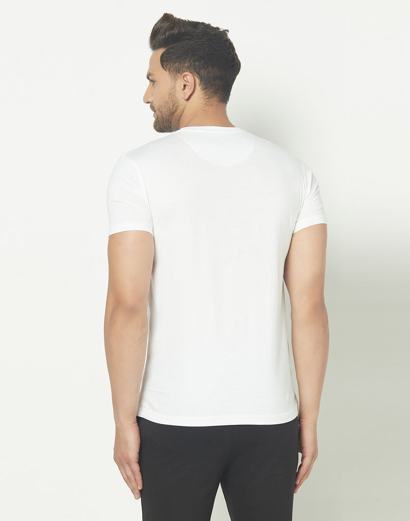 Crew-Neck White T-shirt