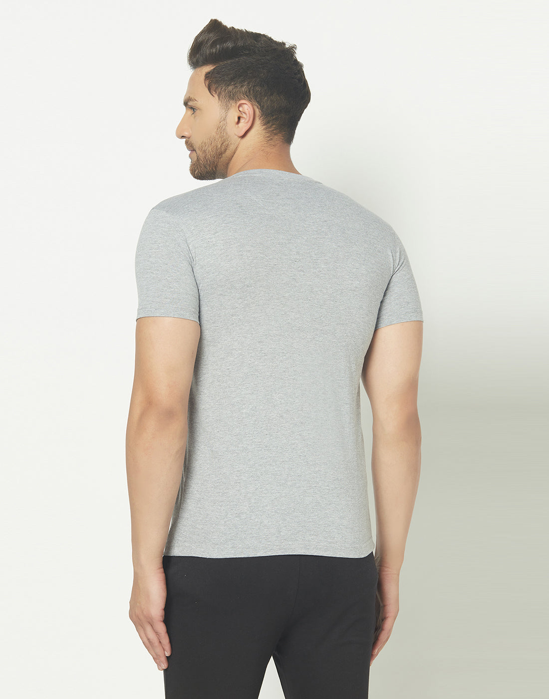 V-Neck Grey T-shirt