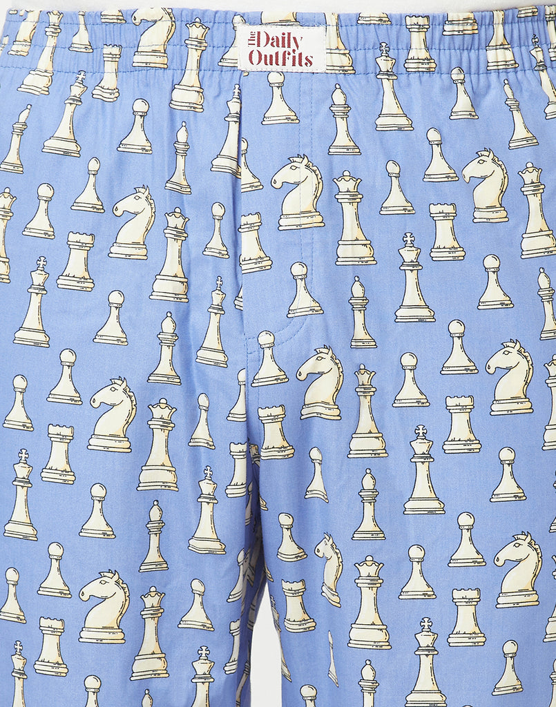 Chess Bulb Cotton Pyjamas Combo